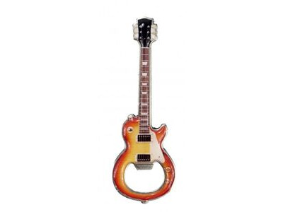 Agifty Bottle Opener With Magnet - Guitar