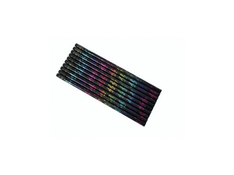 Agifty Pencil G-Clef Black/Colourful click to zoom image