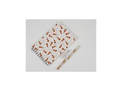 Agifty Stationery Kit: Violin click to zoom image