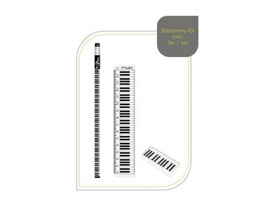 Agifty Stationery Kit Mini: Keyboard (3 Piece Set) 