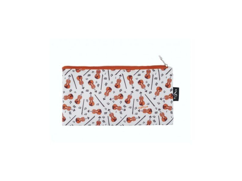 Agifty Pencil Case (Violin Design) click to zoom image