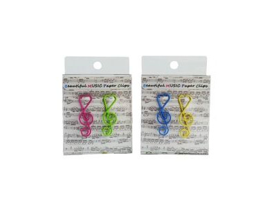 Agifty Treble Clef Paper Clips