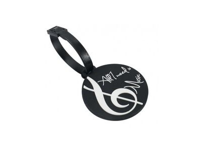 Agifty Luggage Tag "All I Need Is Music" 