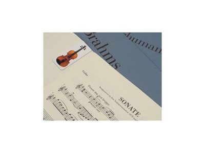 Agifty Magnetic Bookmark: Violin click to zoom image