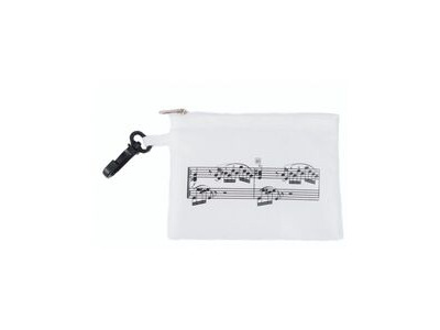 Agifty Mini Shopper: Notelines White click to zoom image