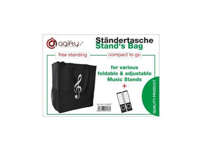 Agifty Music Stand Bag ''Compact To Go'' Black click to zoom image