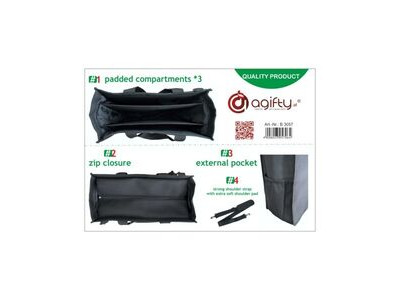 Agifty Music Stand Bag ''Compact To Go'' Black click to zoom image
