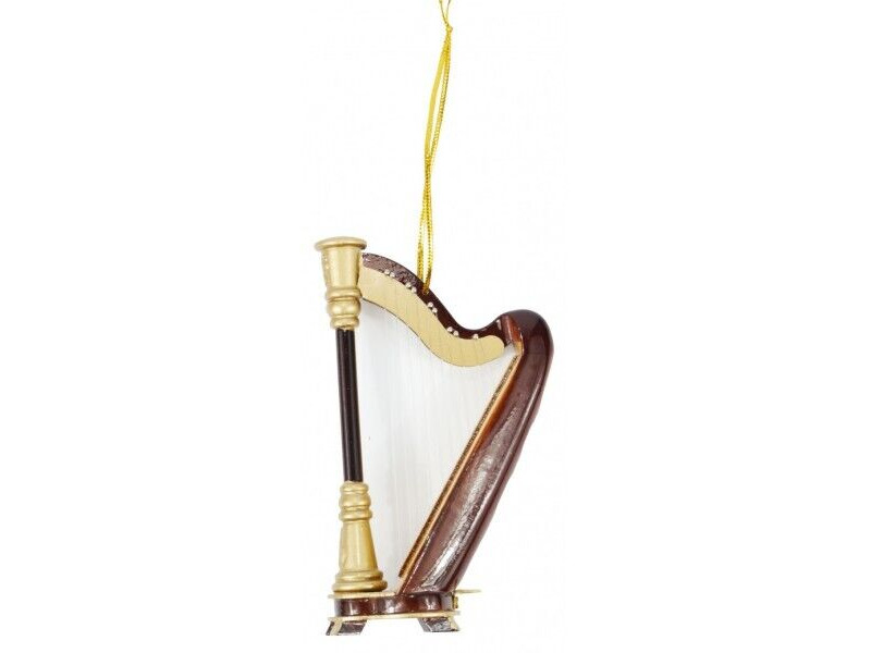 Agifty Ornament Harp click to zoom image