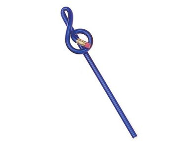 Agifty Bentcil Treble Clef Assorted Colours click to zoom image