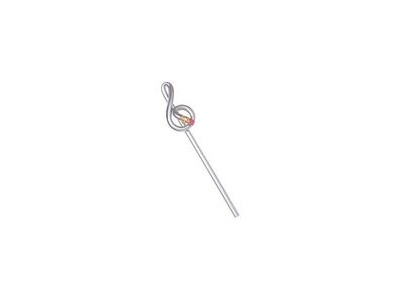 Agifty Bentcil Treble Clef Assorted Colours click to zoom image