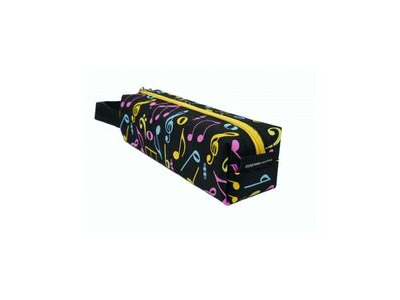 Agifty Pencil Case Colourful Note Design click to zoom image