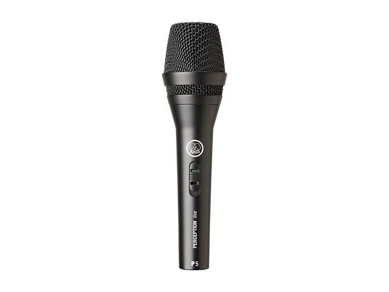 AKG P5S DYNAMIC MICROPHONE WITH SWITCH click to zoom image