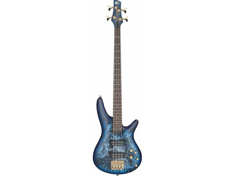Ibanez SR300EDXCZM COSMIC BLUE FROZEN MATTE BASS GUITAR click to zoom image