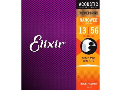 Elixir 16102 Acoustic Guitar Strings 