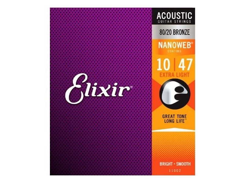 Elixir 11002 Acoustic Guitar Strings click to zoom image