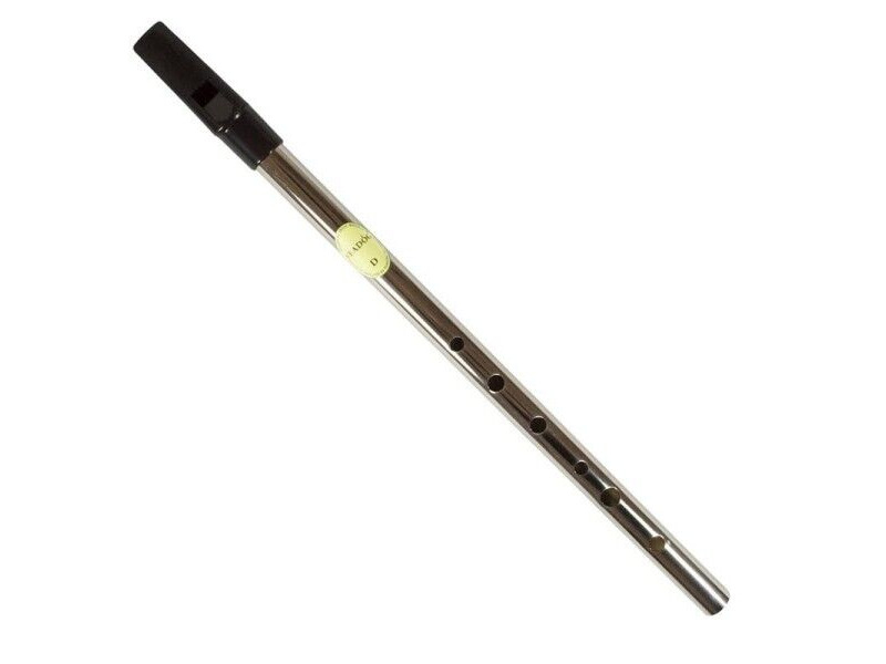 Feadog Pro Nickel D Tin Whistle Black Top click to zoom image