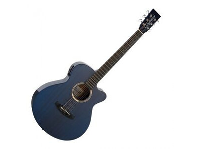 Tanglewood DBTSFCETBG Discovery Electro Acoustic Guitar Blue