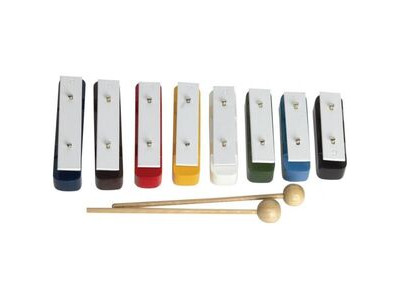 Hands On Chime Bars  Set of 8 