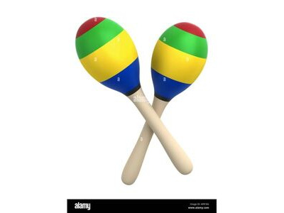Hands On Maracas Striped