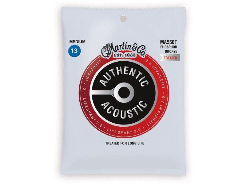 Martin MA550T Acoustic Guitar Strings click to zoom image