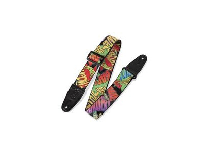Levy's MPD2-036 Polyester Guitar Strap Comic Print 