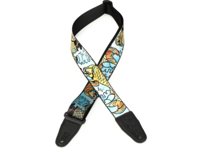 Levy's MPD2-009 Guitar Strap Fish 