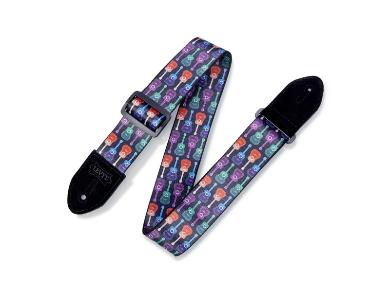 Levy's MP2-005 Guitar Strap Acoustic Design click to zoom image