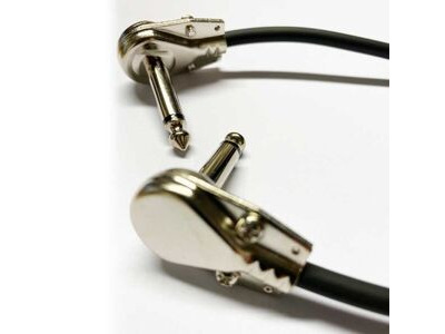 Koda 30 cm Angle Patch Cable (6.35 mm Mono Jack to Mono Jack) click to zoom image