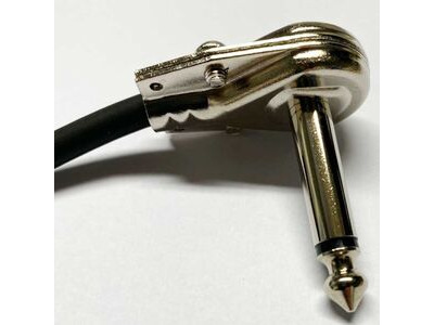 Koda 30 cm Angle Patch Cable (6.35 mm Mono Jack to Mono Jack) click to zoom image
