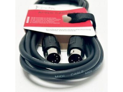 Koda TTC00210 10FT / 3M Midi Cable, MIDI 5pins to MIDI 5pins