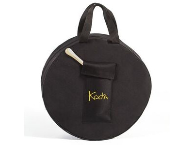 Koda Bodhran 16"x4" Solid Wooden Black Frame, Bag & Beater click to zoom image