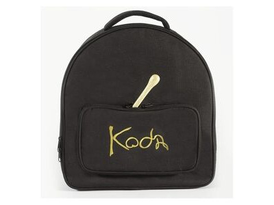 Koda Bodhran 16"x5" Deep Rim L- Key Tuneable, Solid Wooden Black Frame, Bag & Beater click to zoom image