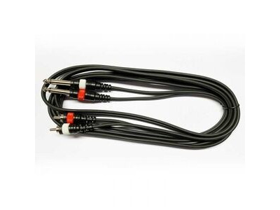 Koda 3M TUC0033 Twin RCA Male β Twin 6.35mm Mono Jack Audio cable click to zoom image