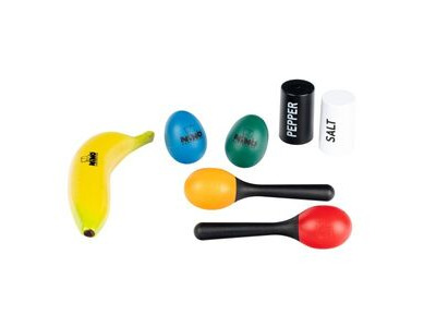 Nino Percussion Mixed Shaker Set - 7 pcs