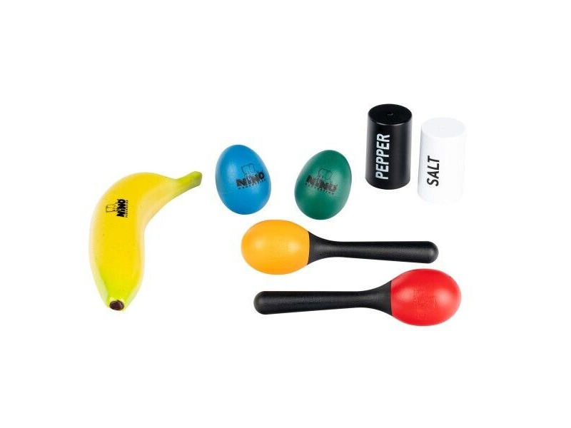Nino Percussion Mixed Shaker Set - 7 pcs click to zoom image