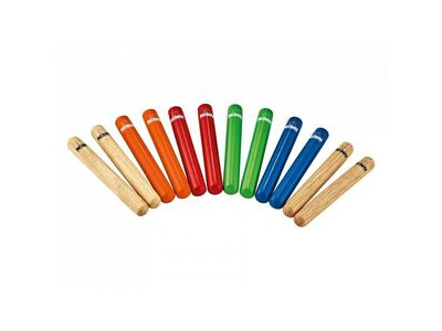 Nino Percussion Wood Claves Pack