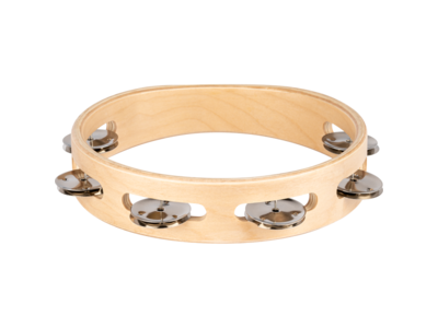 Nino Percussion 8" Wood Tambourine 