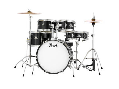 Pearl Roadshow Jr. 5-pc. Drum Set w/Hardware and Cymbals click to zoom image