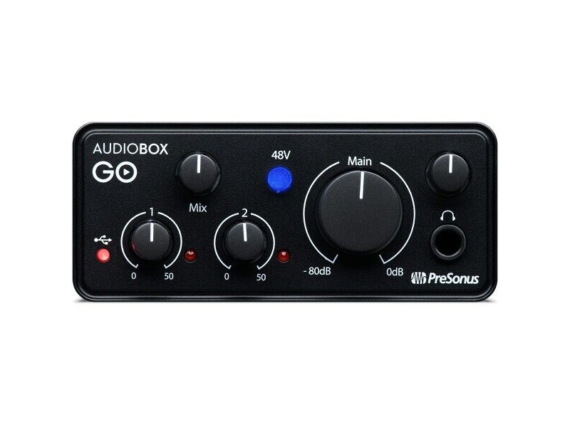 Presonus Audiobox Go Compact Mobile Audio Interace click to zoom image