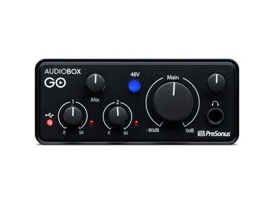 Presonus Audiobox Go Compact Mobile Audio Interace 