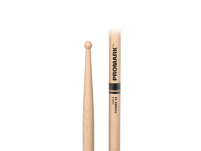 Promark Finesse 7A Maple Drumstick, Small Round Wood Tip click to zoom image