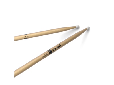 Promark Classic Forward 2B Hickory Drumstick, Oval Nylon Tip
