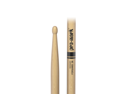Promark Classic Forward 2B Hickory Drumstick, Oval Wood Tip click to zoom image