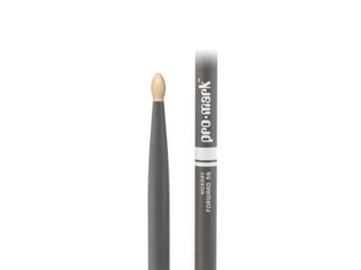 Promark Classic Forward 5A Painted Gray Hickory Drumstick, Oval Wood Tip click to zoom image