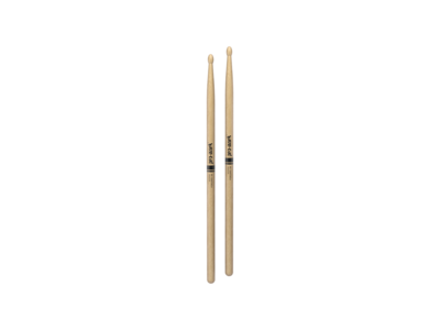 Promark Classic Forward 5B Hickory Drumstick, Oval Wood Tip click to zoom image