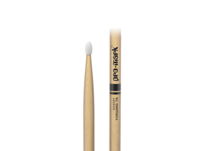 Promark Classic Forward 7A Hickory Drumstick, Oval Nylon Tip click to zoom image