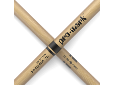 Promark Classic Forward 7A Hickory Drumstick, Oval Wood Tip click to zoom image